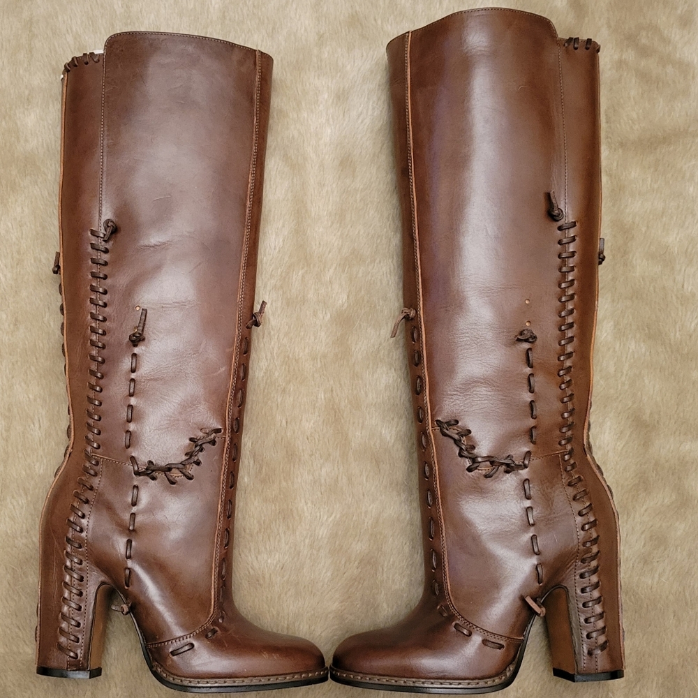 Maison Martin Margiela NEW $1895 knee boots - Picture 2 of 16